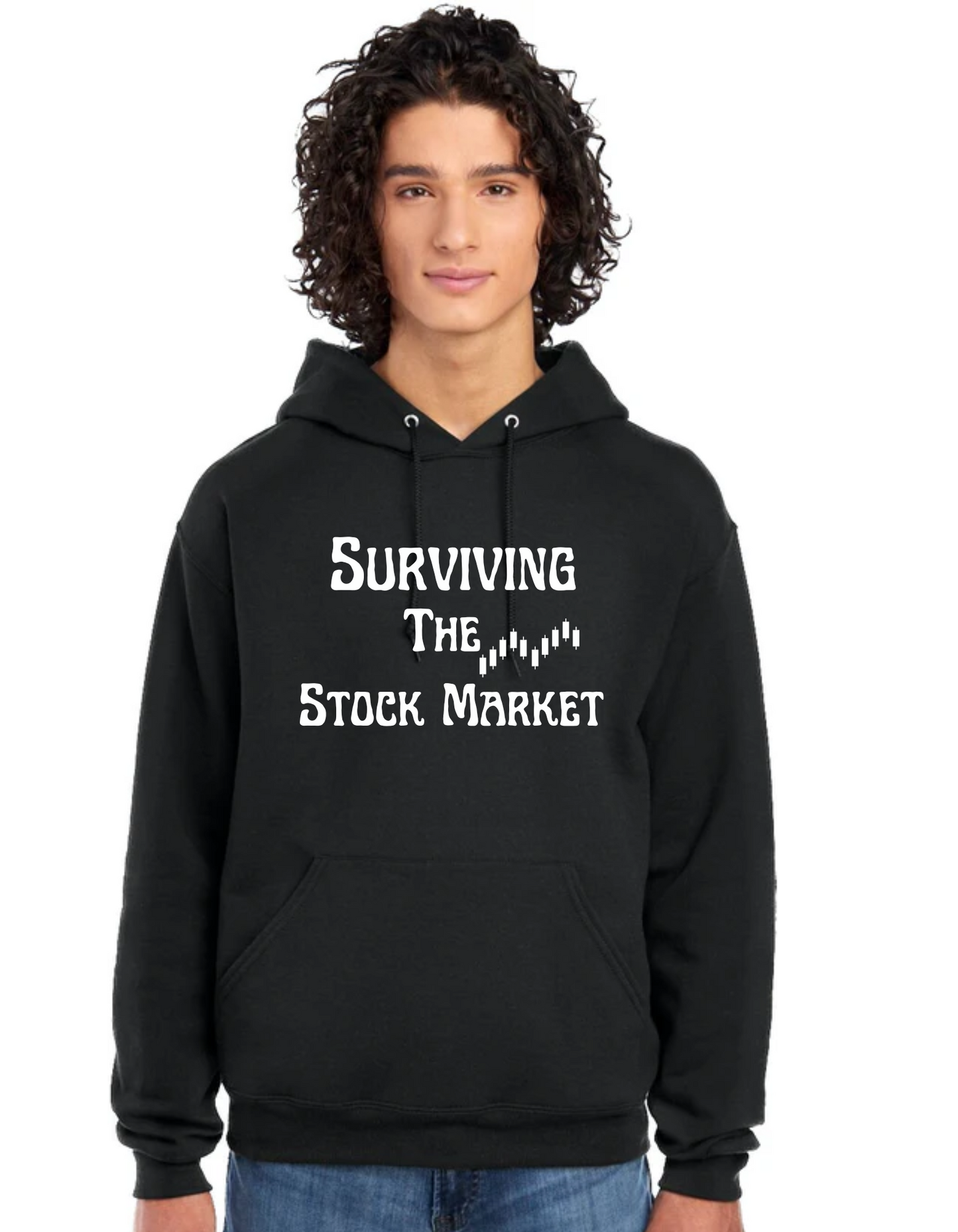 SURVIVING THE STOCK MARKETPULL OVER HOODIE