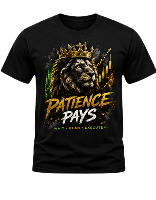 Patience Pays Premium Graphic Tee