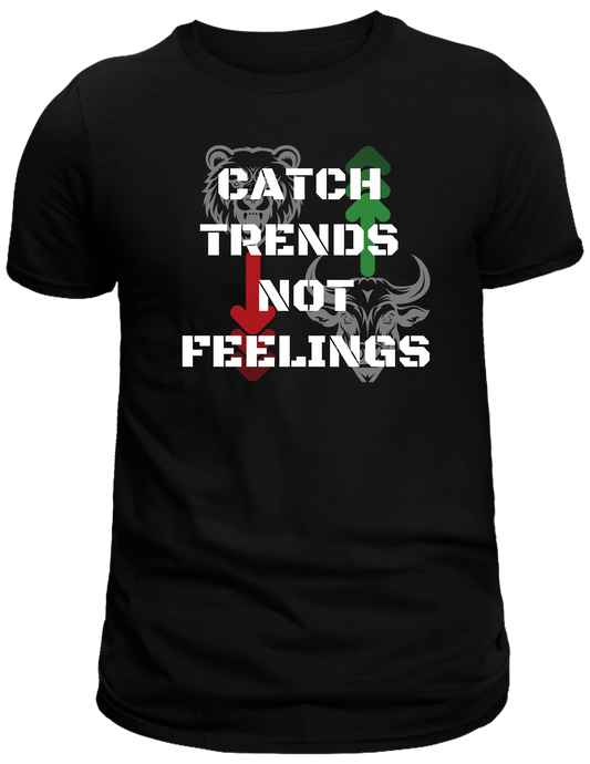 Bull & Bear Trendsetter T-Shirt - Catch Trends, Not Feelings